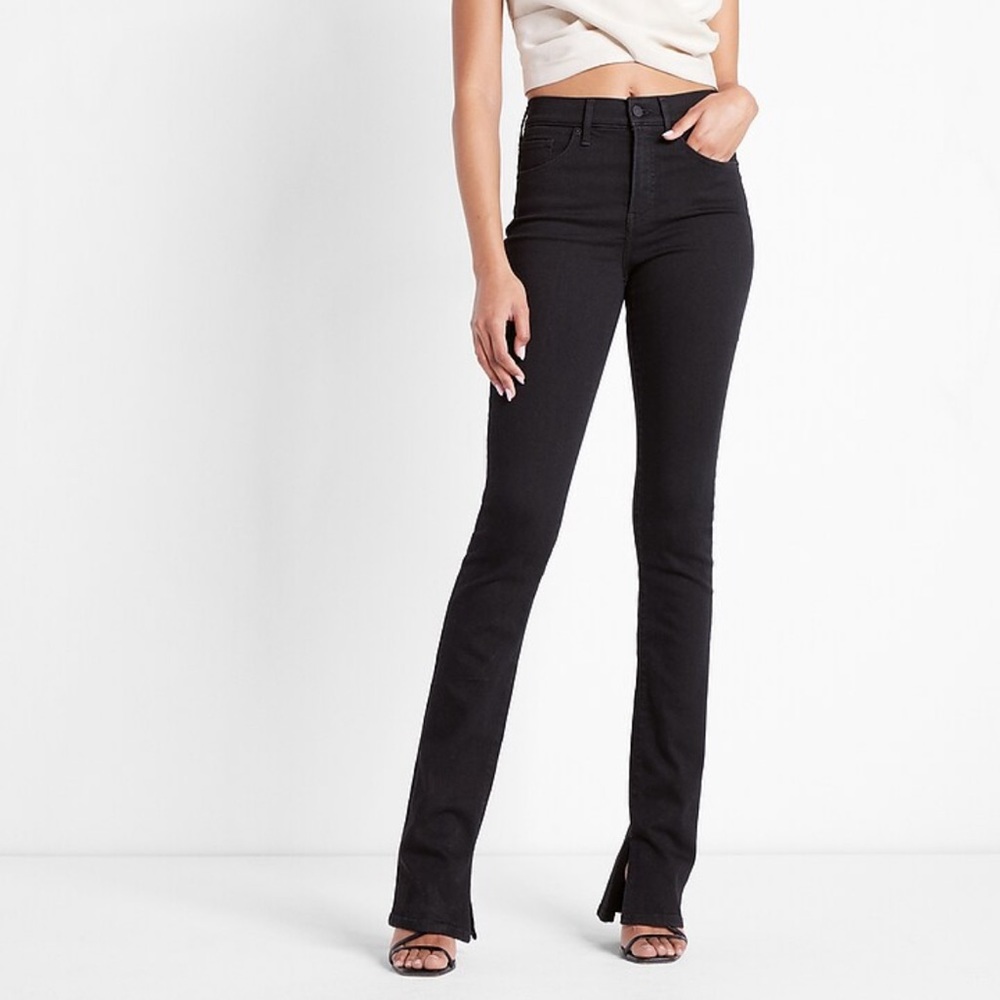 Express black skyscraper jeans size 12 BNWT